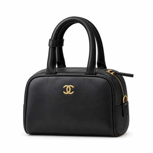 Chanel CC Logo Mini / Small Bowling Bag
