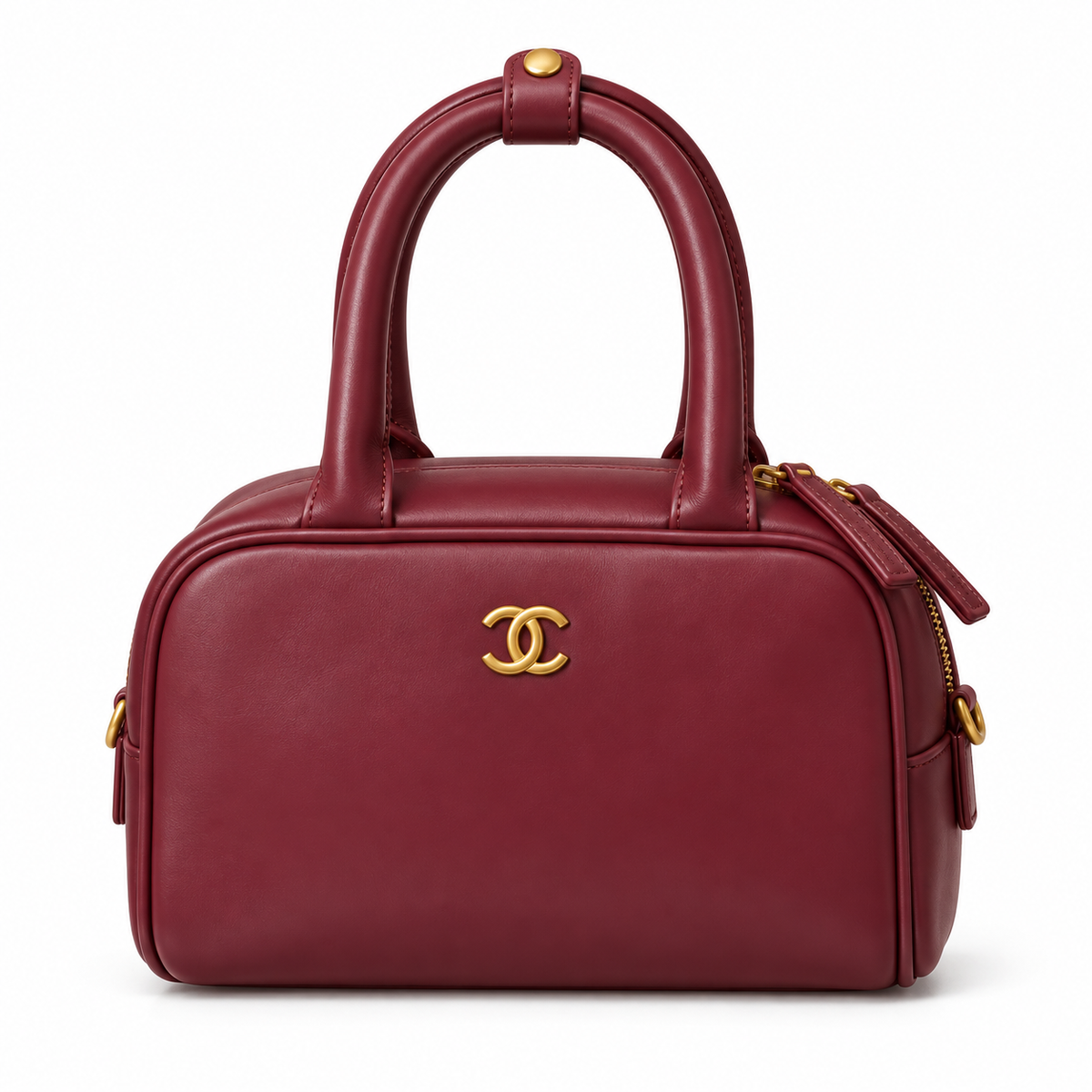 Chanel CC Logo Mini / Small Bowling Bag