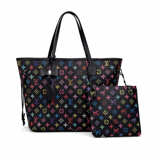 Louis Vuitton x Takashi Murakami Neverfull MM handbag
