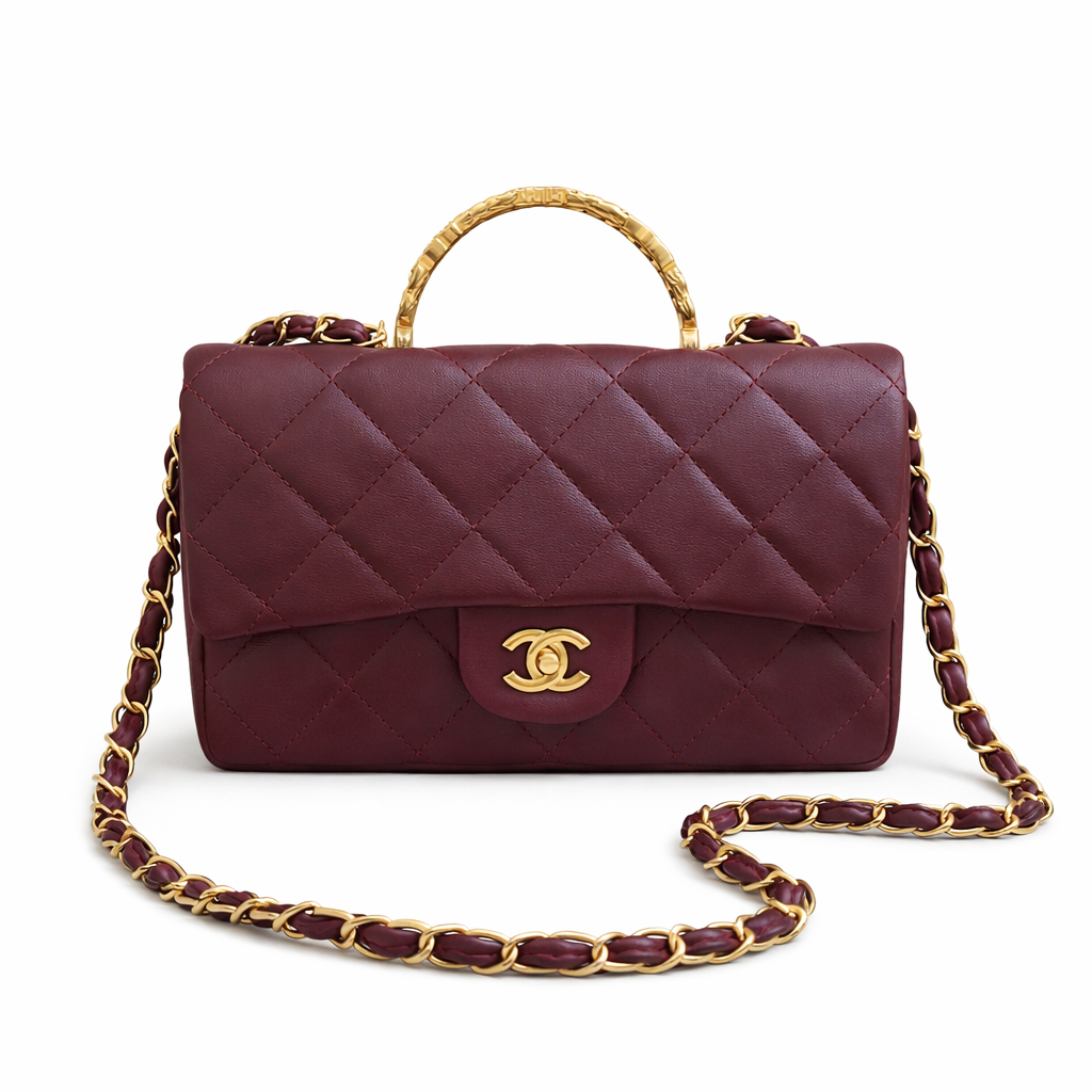 Chanel Timeless Classique Top Handle Handbag