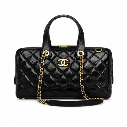 Chanel 25A runway bowling bag