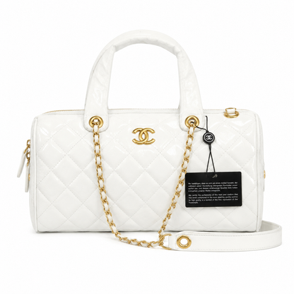 Chanel 25A runway bowling bag