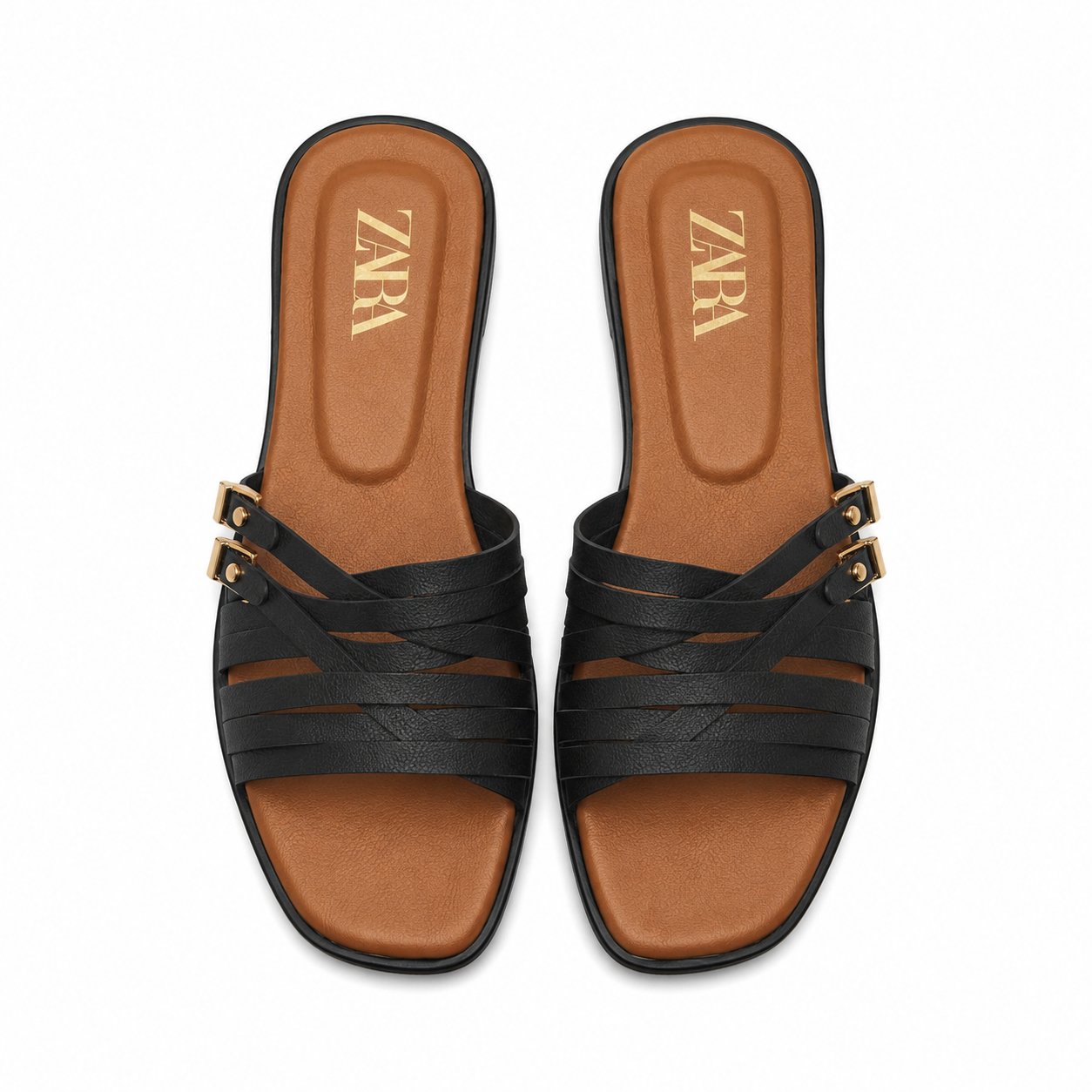 Zara flat sandals