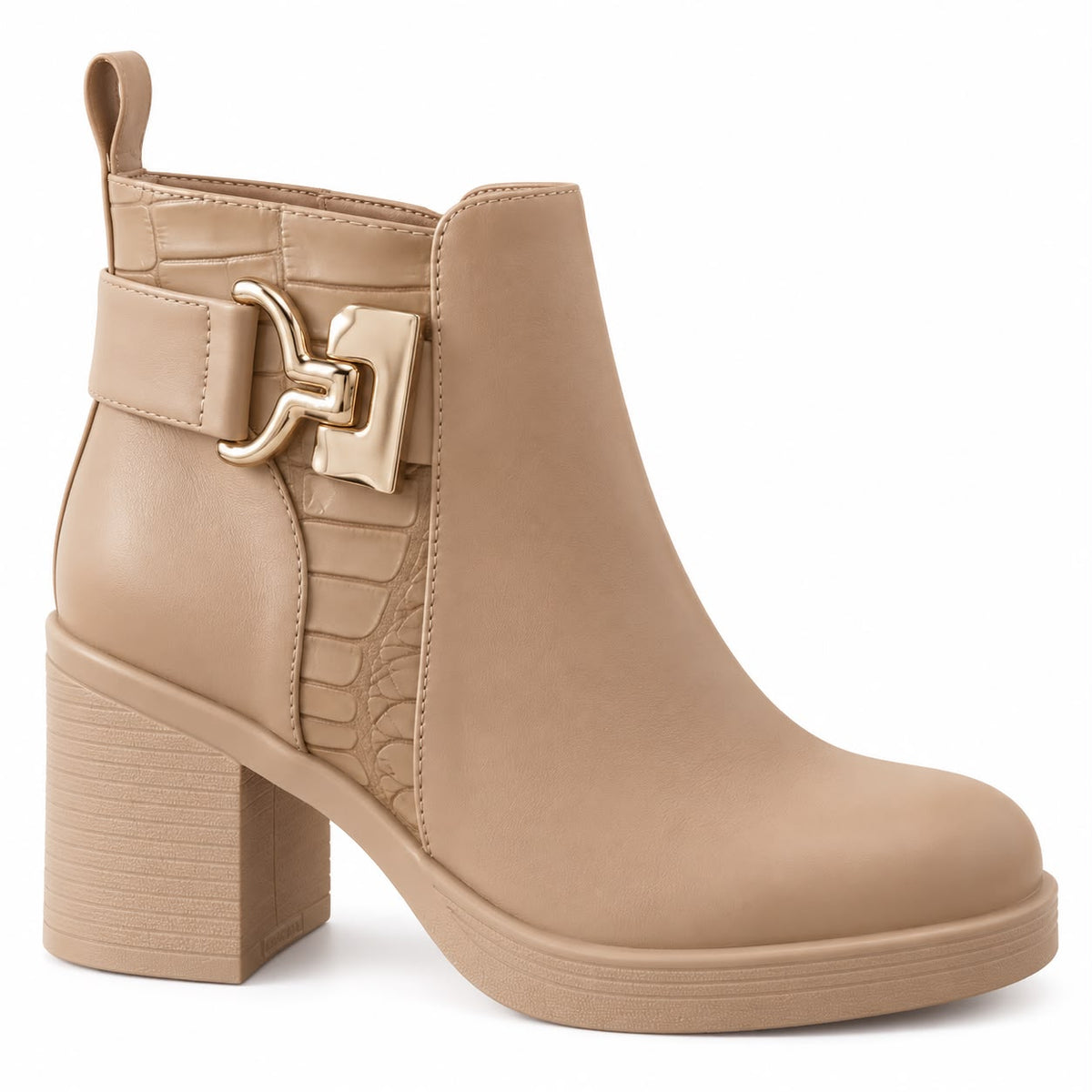 block-heel ankle boots