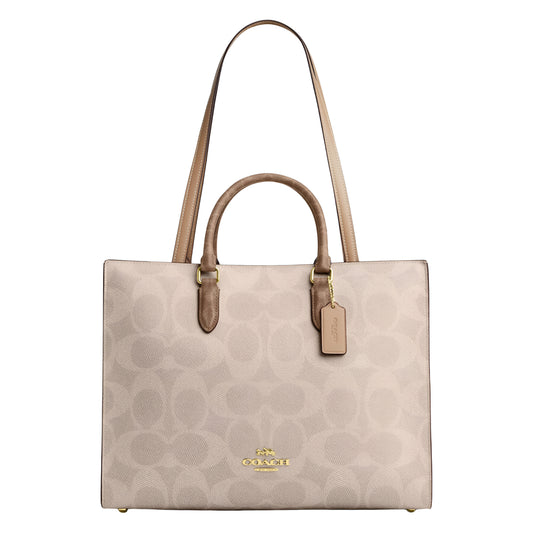 Maggie Tote Bag By Coach | Beige