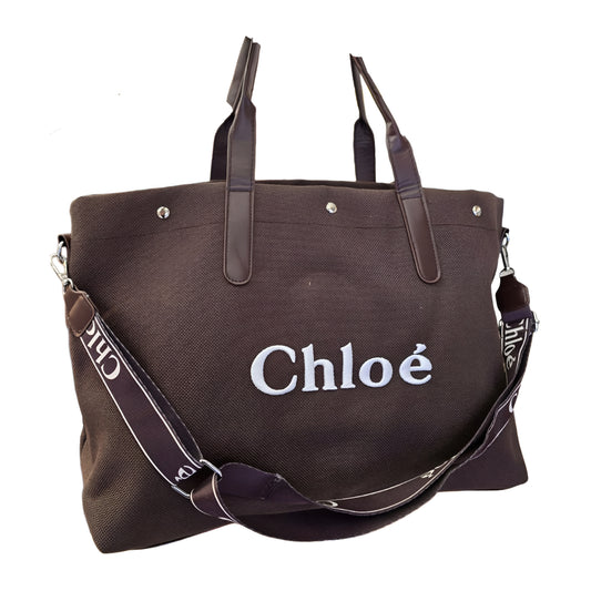 Chloé Brown Travel Bag